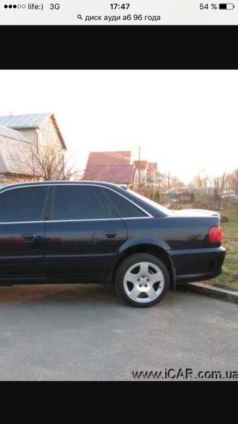 Диски легкосплавні Audi A6 C4 1996 р.  2.8 л бензин Миколаїв