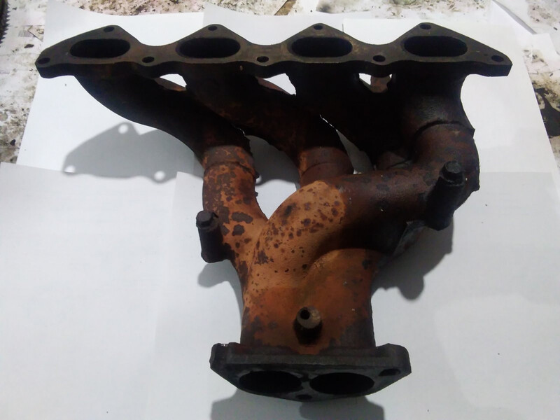 Выпускной коллектор (двигатель g4cr 16v dohc инжектор) Hyundai Lantra J1 1992 г.  1.6 л бензин Михайловка