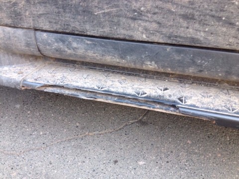 Подножка накладка SSangYong Rexton 2011 г.  2.7 л дизель Киев