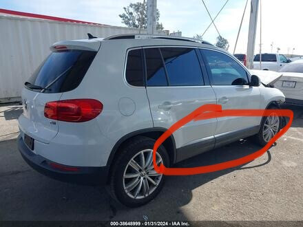 Молдинг двери Volkswagen Tiguan  2015 2.0 Бензин Буча