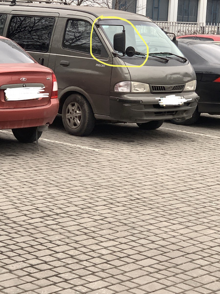 Зеркало заднего вида Kia Pregio  2006 2.7 Дизель Мелитополь