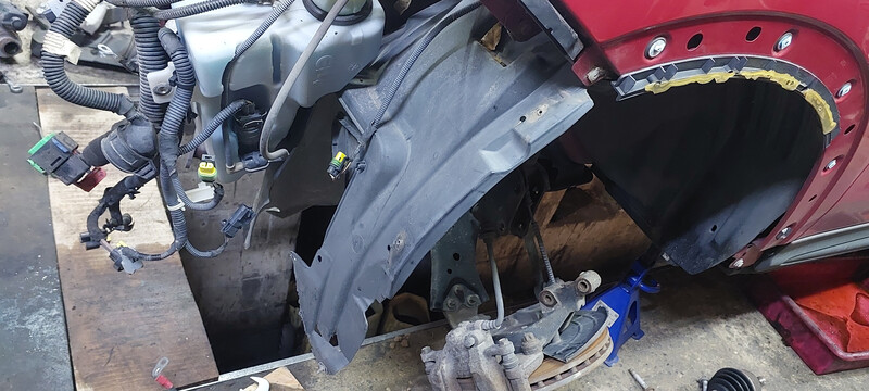 Накладка крыла Fiat 500X  2015 хэтчбек 2.4 Бензин Дубно