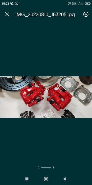 Тормозные суппорты Opel Astra 2005 г.  1.6 л бензин Мирноград