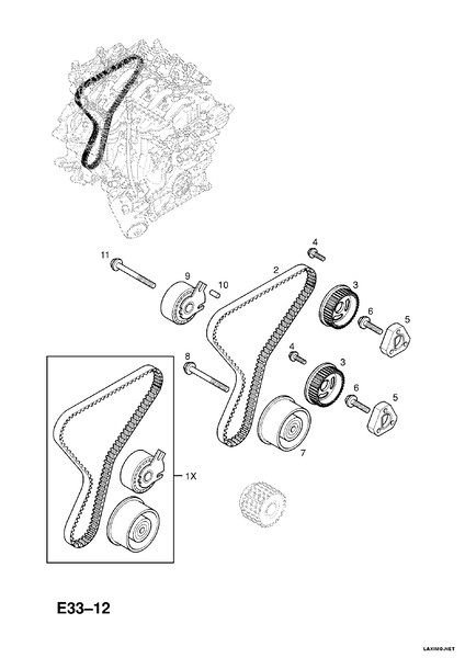 Шестерня распредвала Opel Movano  2006 2.5 Дизель 