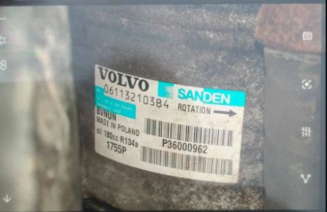 P36000962 компресор кондиціонера Volvo V50  2011 универсал 1.6 Дизель Луцк