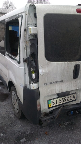 Чверть ліва задня Nissan Primastar  2006 1.9 Дизель 