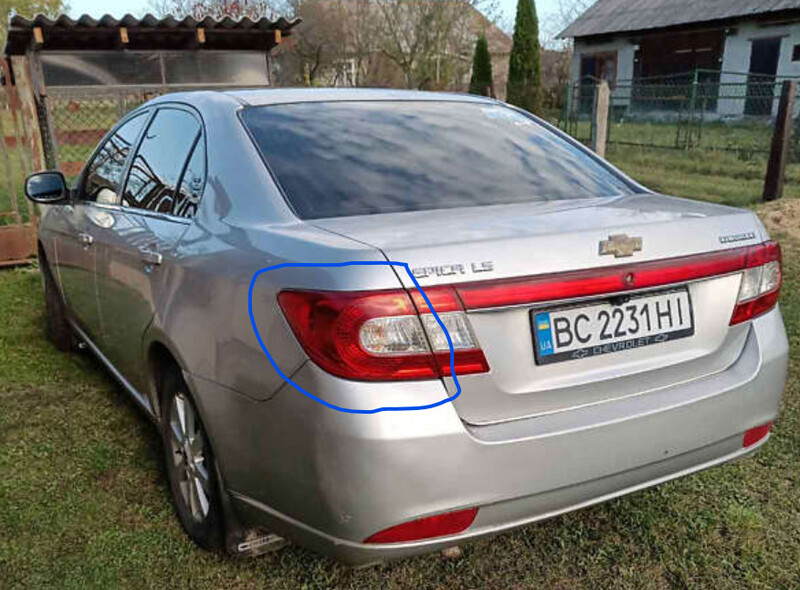 Фонарь левый наружный Chevrolet Epica  2012 2.0 Бензин Хмельницкий
