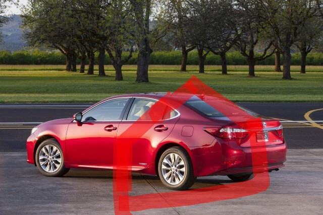 Четверть кузова задняя левая Lexus ES  2014 2.5 Бензин Киев