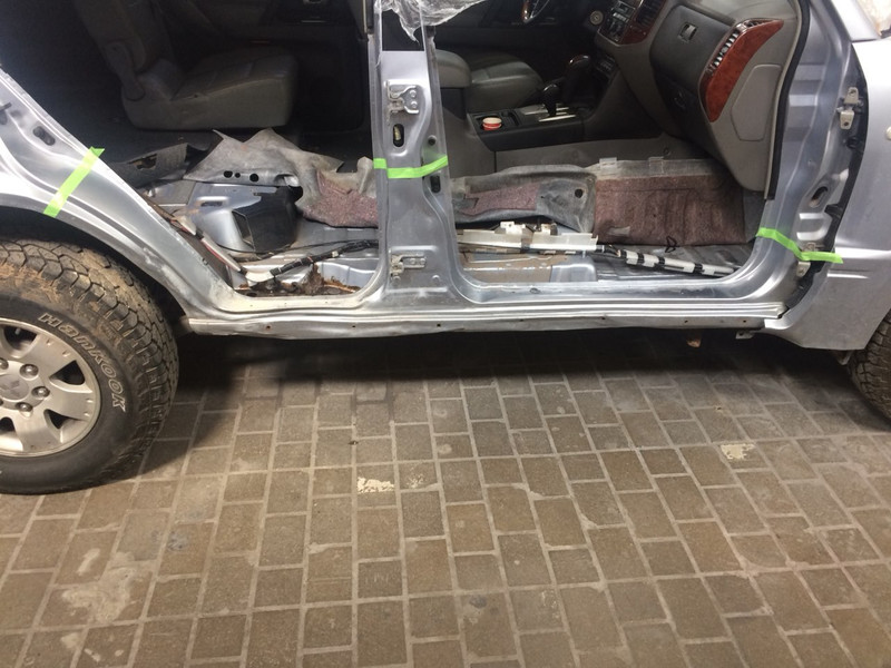 Порог кузова правый Mitsubishi Pajero Wagon  2003 3.0 Бензин Мариуполь