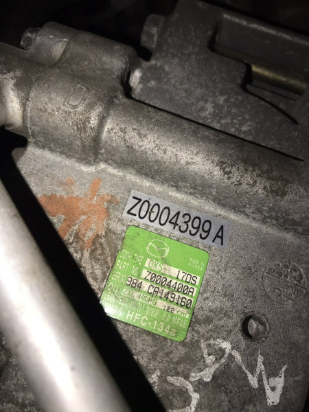 Шкив компрессора кондиционера и пластина сцепления Mazda 6  2008 2.0 Бензин Киев