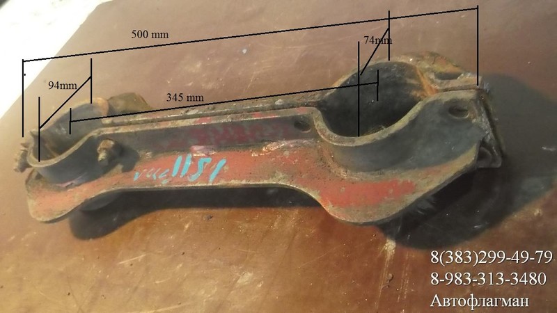 Бугель заднего стабилизатора Volvo FH 12 2000 г.  13.0 л дизель Днепропетровск