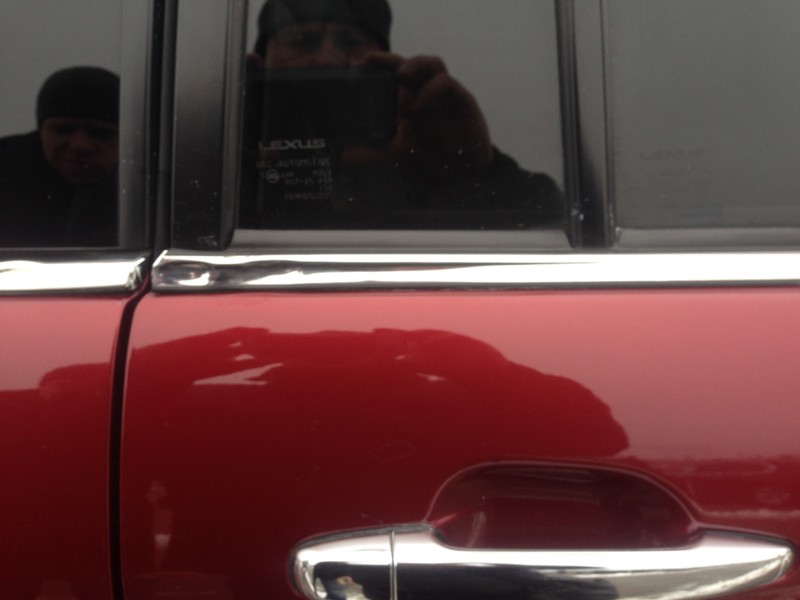 Молдинг задней правой двери и стекла Lexus GX ресталинг 2008 4.7 Бензин 
