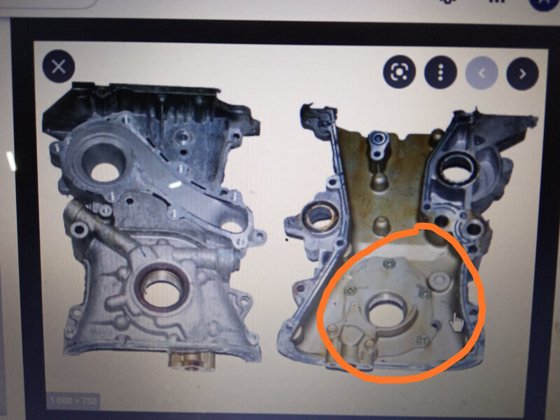 Передня кришка двигуна Nissan Almera N17  2007 1.6 Бензин 