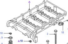 Постель распредвала 1701914   Ford Transit