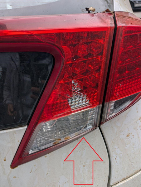 Фоанрь задний прав внутр Honda Civic  2013 