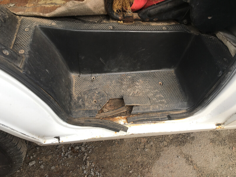 Накладка порога левая внутрішня Fiat Ducato  2003 2.3 Дизель 