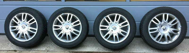 Крышка на диски r16 4шт Renault Laguna 2  2006 2.0 Бензин Вишневое
