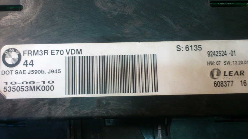 Модуль блок света BMW X6  2012 19.0 Дизель Луцк