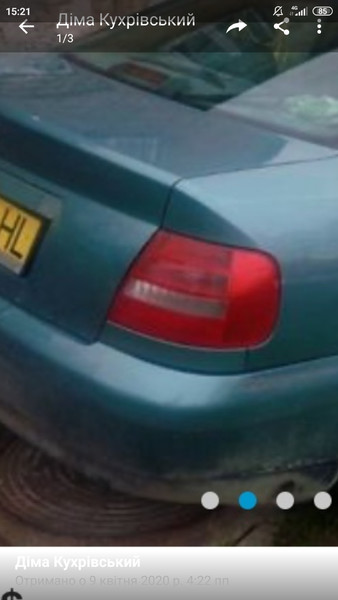 Фанарь правий Audi A4 B5 1999 1.8 Бензин Дубляны