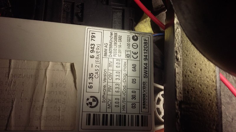 Иммобилайзер BMW M5 купе 2006 г.  5.0 л бензин Одесса