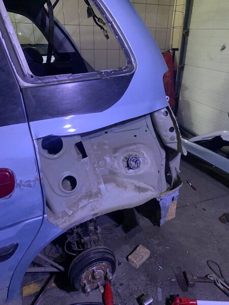 Задняя левая четверть Hyundai Matrix  2008 1.5 Дизель 