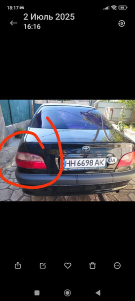 Ліхтар задній Toyota Avensis Т22 2000  Электро 
