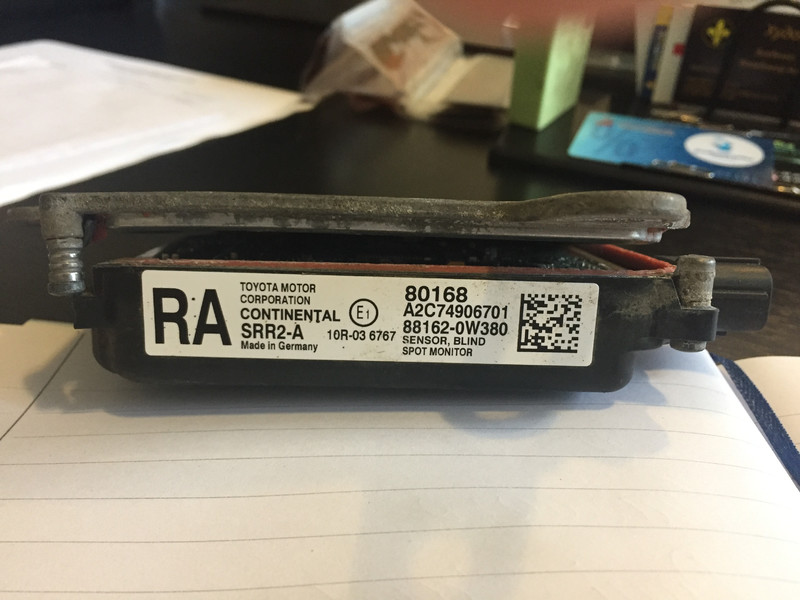 Датчик мертвых зон A2C74906701   Toyota RAV4