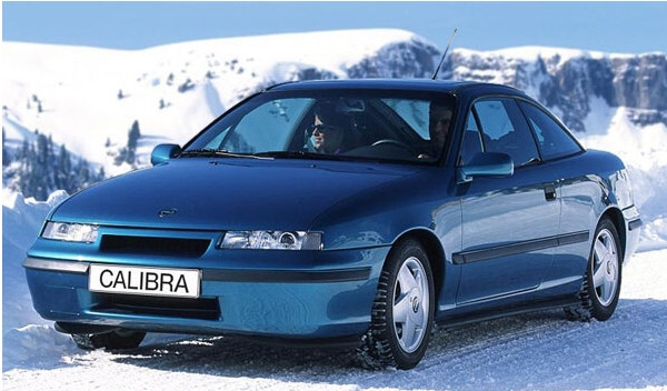 Бампер передний, фары Opel Calibra  1992 1.6 Бензин 