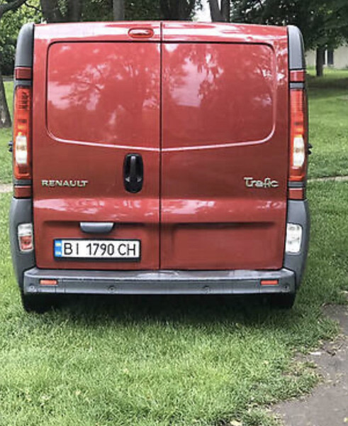 Дверь задняя левая Renault Trafic 2  2013 2.0 Дизель Мукачево