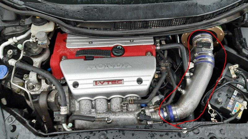 Патрубок дроссельной заслонки Honda Civic 5d 2007 хэтчбек  Бензин Одесса