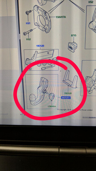 Фаркоп Land Rover Range Rover Sport 2012 р.  3.0 л дизель Київ