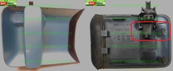 Ручка двери в сборе 9639225577   Peugeot Partner