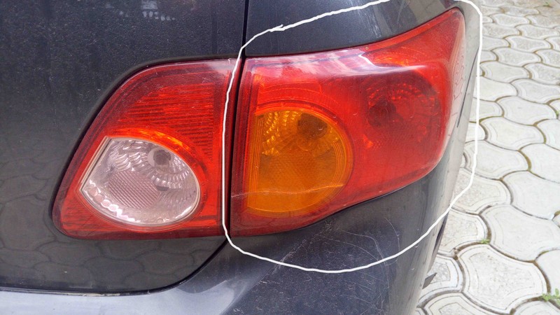 Фонарь задний правый Toyota Corolla E140  2007 1.6 Бензин Мангуш