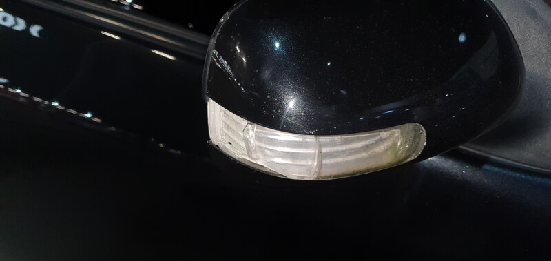 Зеркало правое наружное Toyota Corolla E150  2011 1.6 Бензин Желтые Воды