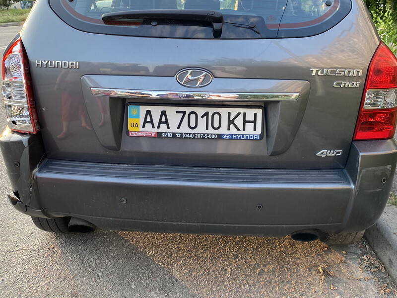 Бампер задний Hyundai Tucson  2010 2.0 Дизель Киев