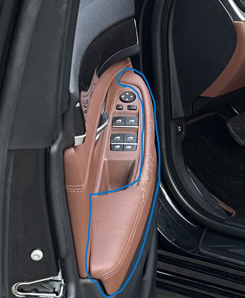 Обшивка дверей BMW 5 Series  2016 2.0 Бензин 