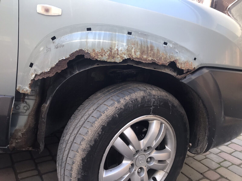 Переднє праве крило Hyundai Tucson  2006 2.0 Дизель Тернопіль