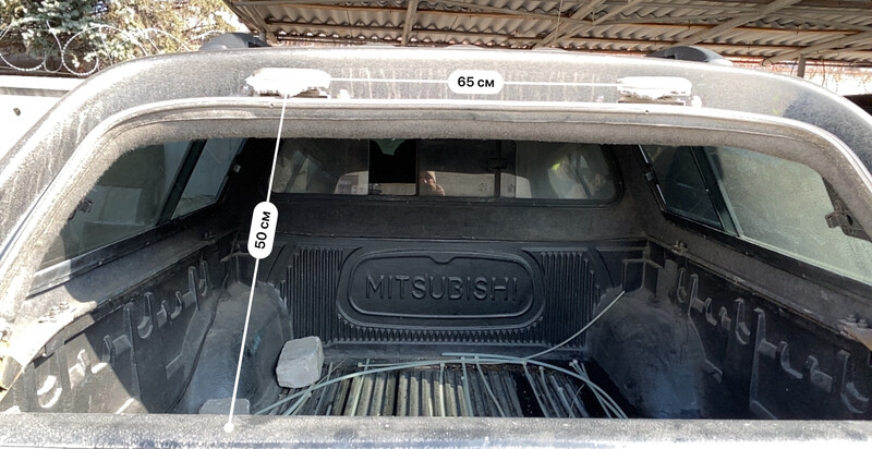 Стекло заднее кунг Mitsubishi L 200  2014 2.5 Дизель Запорожье