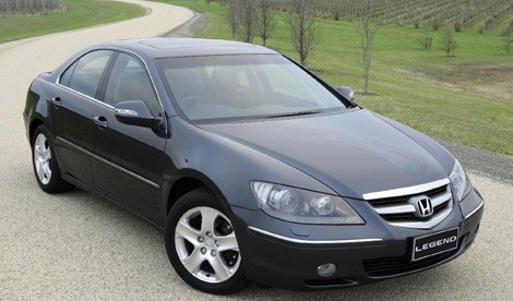 Хромированый молдинг переднего бампера Honda Legend 4 D 2004 3.5 Бензин Одесса