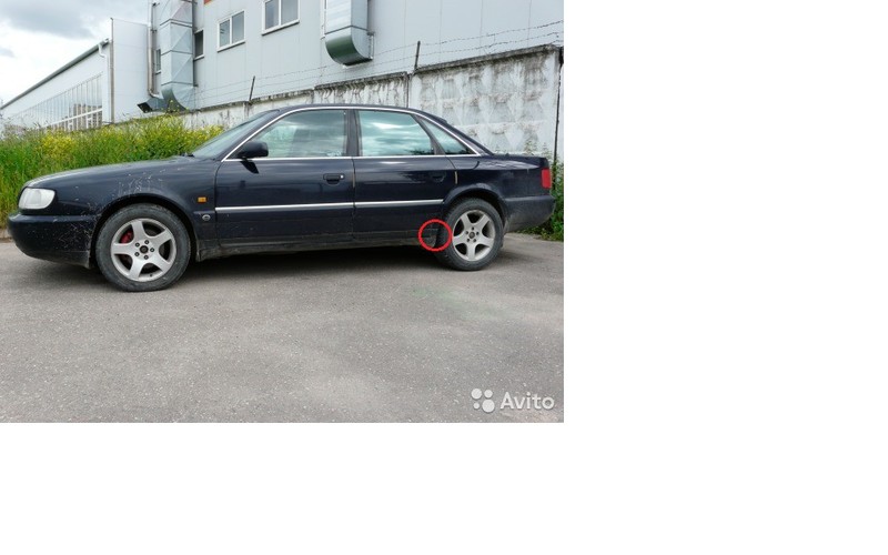 Молдинг порога Audi A6 C4  1996 2.6 Бензин Славутич
