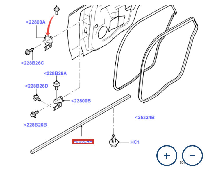 Ущільнювач дверей Ford Mondeo 4 універсал 2010 р.  2.0 л дизель Рівне