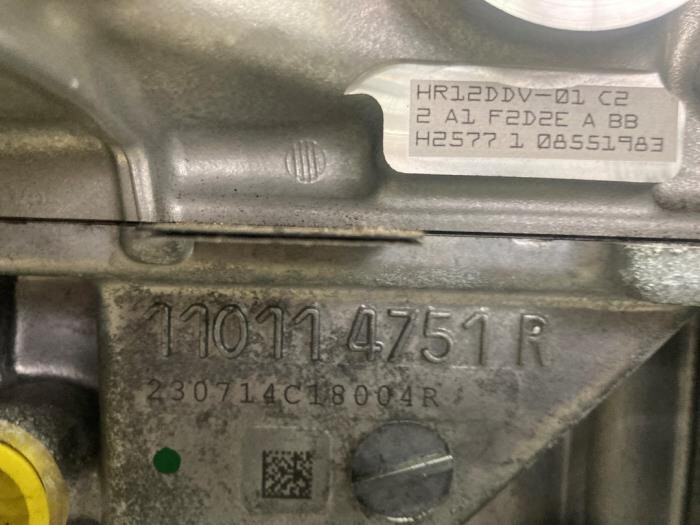 Двигатель HR12DDV   Renault Duster