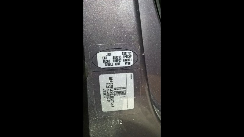 Крыло переднее Renault Scenic 2 хэтчбек 2004 г.  1.5 л дизель Белая Церковь