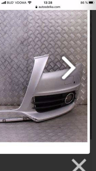 Заглушка противотуманной фары левая Audi A4 B8  2011 2.0 Бензин Одесса