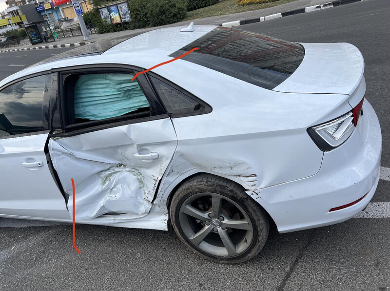 Четверть кузова задняя левая Audi A3  2015 1.8 Бензин Киев