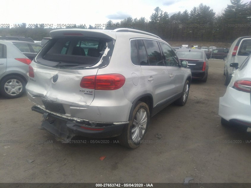 Крышка багажника со стеклом Volkswagen Tiguan  2015 2.0 Бензин Фастов