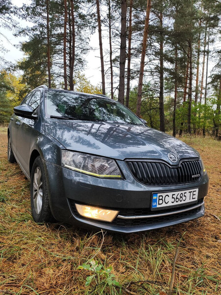 Бампер передний Skoda Octavia A7  2014 универсал 1.6 Дизель Золотоноша