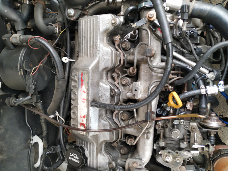 Трубка обратки топлива Toyota Corolla E100  1992 2.0 Дизель Одесса