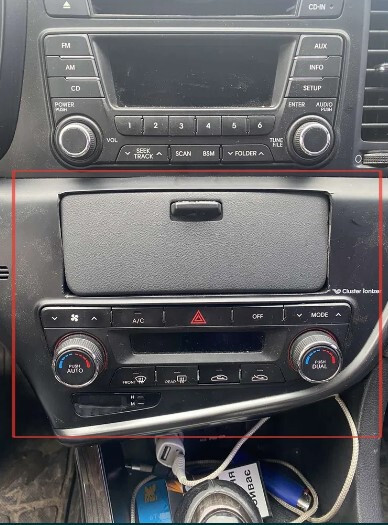 Пластик торпеды Kia K5  2013 2.0 Бензин Одеса