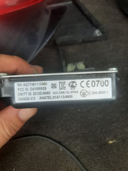 Радар Ford Edge купе 2015 г.